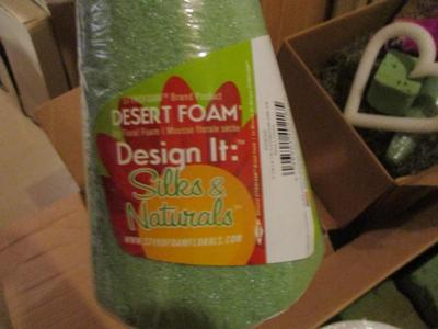 Cemetery Vases Desert Foam Moss