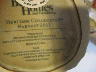 8 - New Better Homes & Gardens Stoneware Turkey Dish Decor 5" Wide