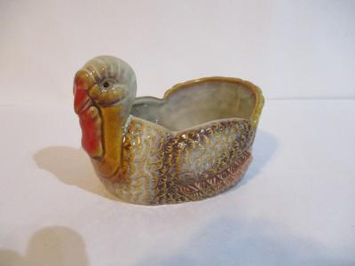 8 - New Better Homes & Gardens Stoneware Turkey Dish Decor 5" Wide