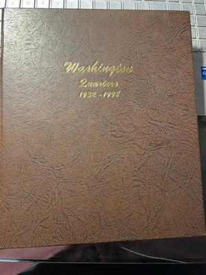 Complete Dansco Preowned Washington Quarter Album 1932-1998 in Good Condition as Pictured. FREE DOMESTIC SHIPPING.