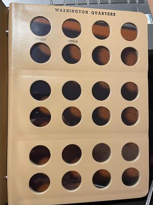 Complete Dansco Preowned Washington Quarter Album 1932-1998 in Good Condition as Pictured. FREE DOMESTIC SHIPPING.