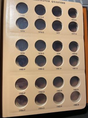 Complete Dansco Preowned Washington Quarter Album 1932-1998 in Good Condition as Pictured. FREE DOMESTIC SHIPPING.