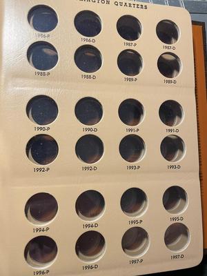 Complete Dansco Preowned Washington Quarter Album 1932-1998 in Good Condition as Pictured. FREE DOMESTIC SHIPPING.