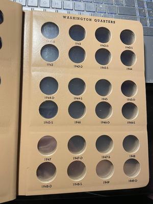 Complete Dansco Preowned Washington Quarter Album 1932-1998 in Good Condition as Pictured. FREE DOMESTIC SHIPPING.