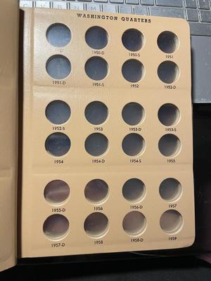 Complete Dansco Preowned Washington Quarter Album 1932-1998 in Good Condition as Pictured. FREE DOMESTIC SHIPPING.
