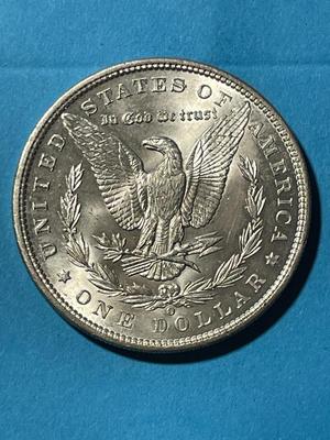 1900-O UNCIRCULATED CONDITION MORGAN SILVER DOLLAR (COIN-9) AS PICTURED. FREE DOMESTIC SHIPPING.