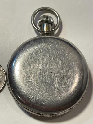 Vintage Ingersoll Yankee Pocket Watch Working Partially but Needs a Cleaning in Good Preowned Condition. FREE SHIPPING.