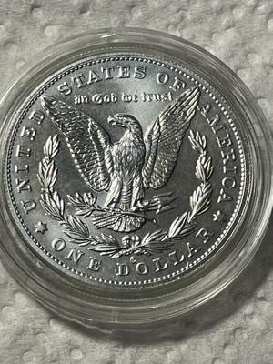 2021-(O) Choice Proof Silver Morgan Dollar (O Privy Mintmark) in Original Capsule No Box or Paperwork as Pictured.