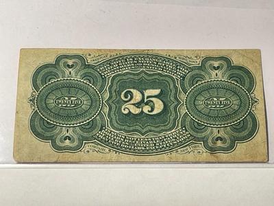 (13) Civil War Era Fractional Currency Banknotes Preowned from an Estate Cleanout Circulated-Nice Circulated Conditions as Pictured.