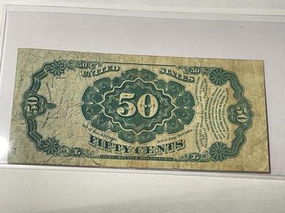 (13) Civil War Era Fractional Currency Banknotes Preowned from an Estate Cleanout Circulated-Nice Circulated Conditions as Pictured.