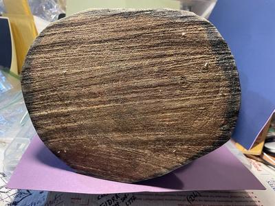 Vintage Jamaican Rastafarian Figure 15" Tall Hand Carved Wooden Man Art Statue Playing a Bongo Drum in VG Preowned Condition.