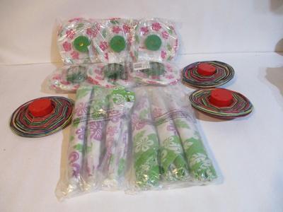 New Hawaiian Flower Lanterns & Food Covers