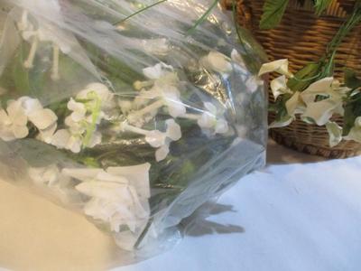 New Floral Greenery Flowers & Basket