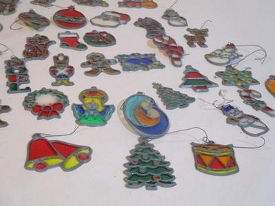 Stain-glass Christmas Ornaments