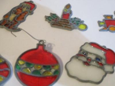 Stain-glass Christmas Ornaments