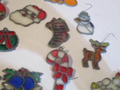 Stain-glass Christmas Ornaments