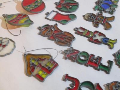 Stain-glass Christmas Ornaments