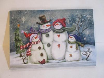 Light Up Snowman Wall Art