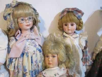 Vintage Porcelain Dolls