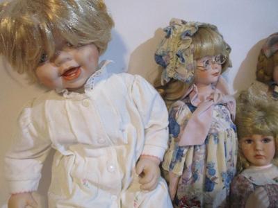 Vintage Porcelain Dolls