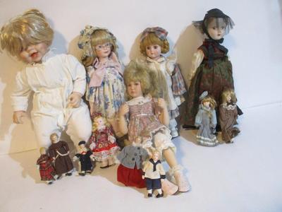Vintage Porcelain Dolls