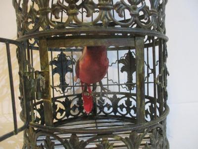 New Vintage Metal Bird Cage