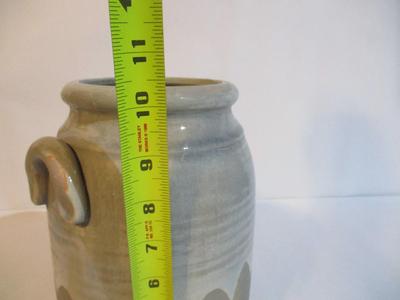 10" Tall Stoneware Pot