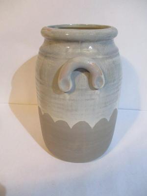 10" Tall Stoneware Pot
