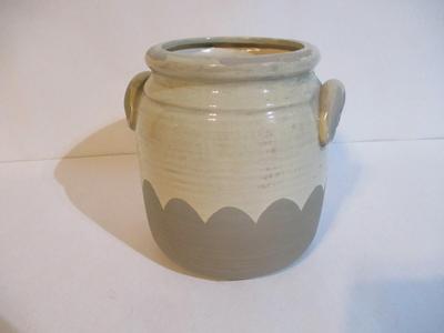 7 - Stoneware Pots Approx 7" Tall