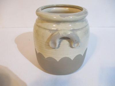 7 - Stoneware Pots Approx 7" Tall
