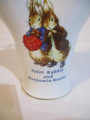 Vintage Peter Rabbit The World Of Beatrix Potter Ceramic Basket