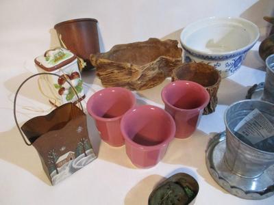 Assortment Of Plant & Flower Pots