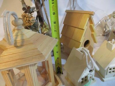 New Finished & Unfinished Birdhouses