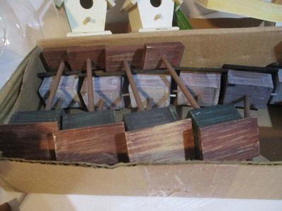 New Finished & Unfinished Birdhouses