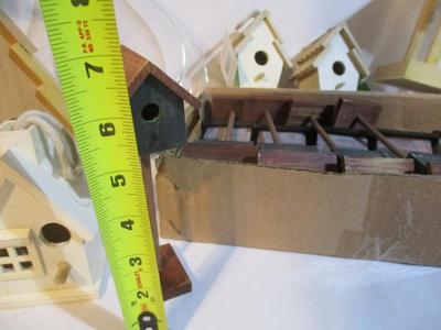 New Finished & Unfinished Birdhouses