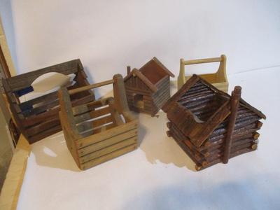 New Wooden Planters