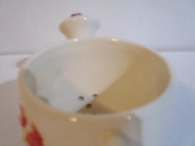 9 - New AVON Floral Porcelain Watering Cans - Set 1 Approx 3 3/4" Tall