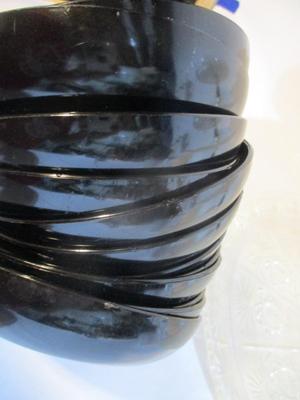 Plastic Bowls & 3 Tier Plastic Appetizer Stand