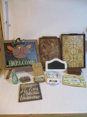 Home Decor Items Melamin Schuberth Coasters Signs & Trays