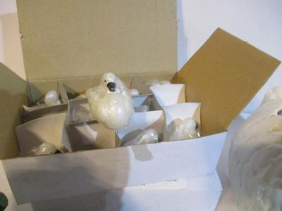 New Goose Eggs & Planters Frog Decor & Swan Decor