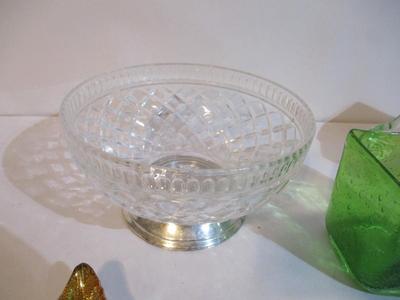 New Yankee Candle Fall Leaf S/P Shakers Glass Baskets