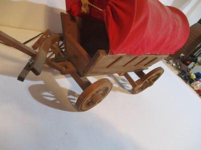Vintage Covered Wagon Lamp