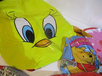 Assortment Of Helium Balloons With Sticks