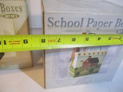 New Birdhouse & School Paper Boxes