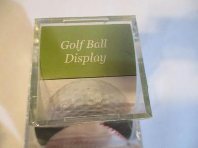 42 - New Baseball & Golf ball Display Boxes