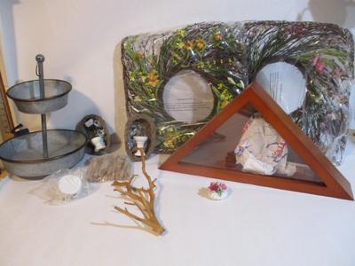 New Home Decor Items Flag Display Box