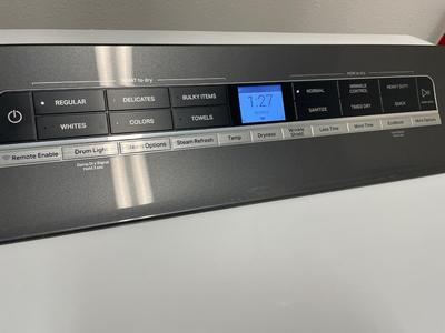 Whirlpool smart washer / gas dryer matching set purchased 2024