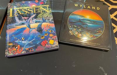 Beautiful, Bright lot of 2 coffee table books