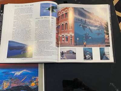 Beautiful, Bright lot of 2 coffee table books