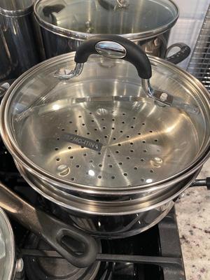 Misc pots and pans kitchen lot